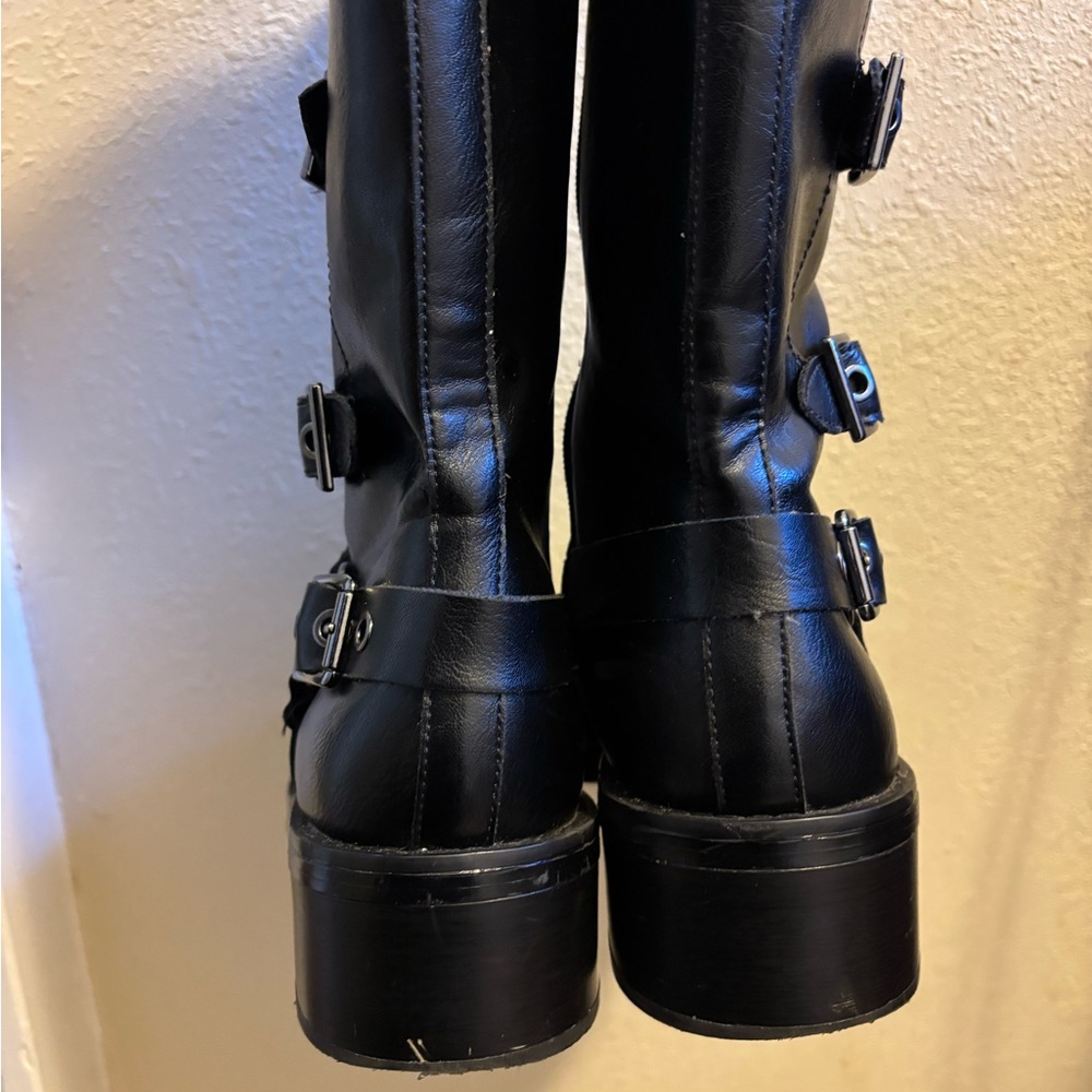 Black Wild Fable Women’s Moto Boot - Picture 3 of 4